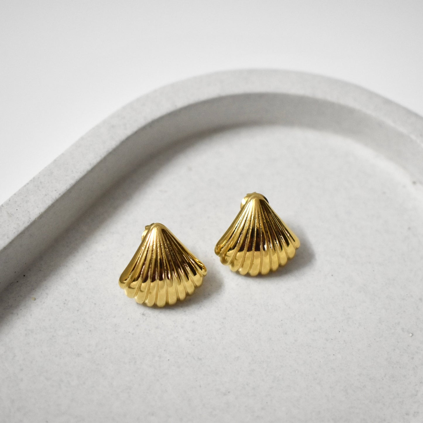Shell Stud Earrings