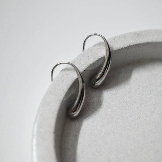 Raindrop Earrings (Silver)