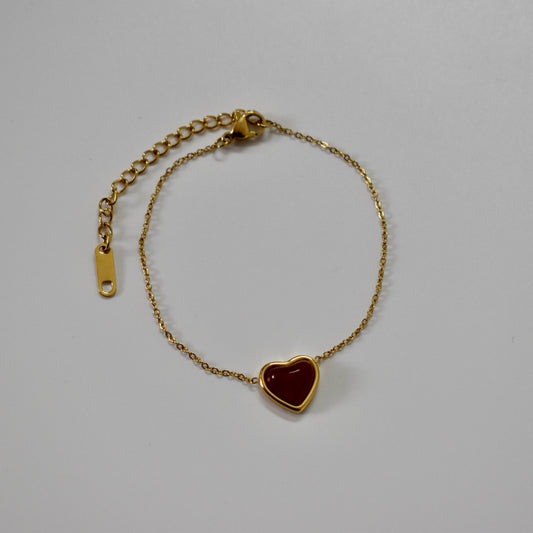 Red Heart Bracelet