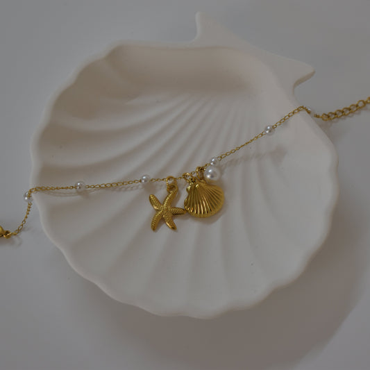 Starfish Shell Bracelet