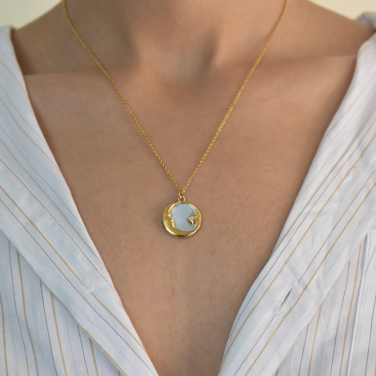 Moon Shell Necklace