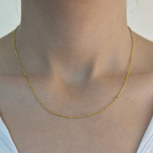 Beaded Chain Necklace