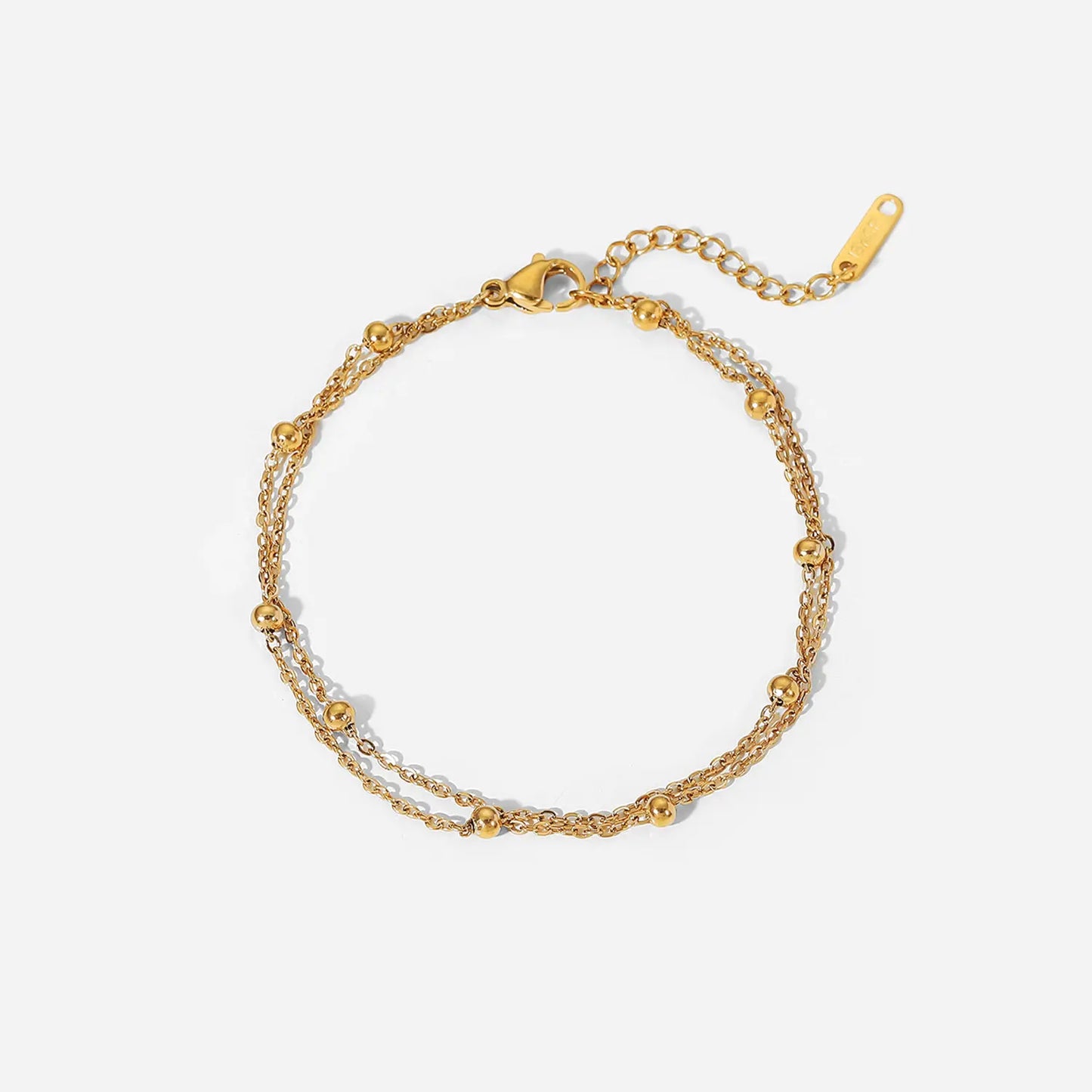 Beaded Double Bracelet