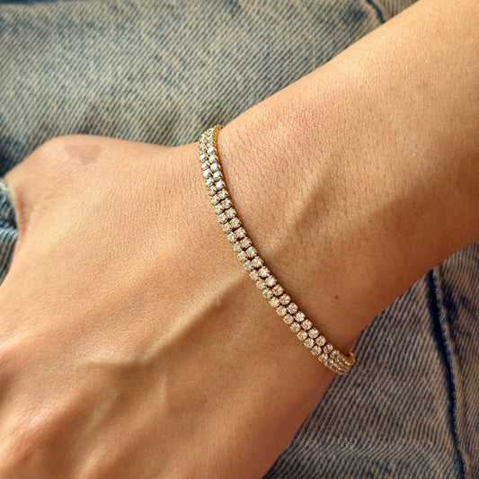 Twin Tennis Bracelet