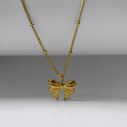 Bow Necklace