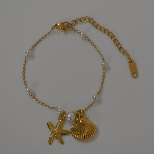 Starfish Shell Bracelet