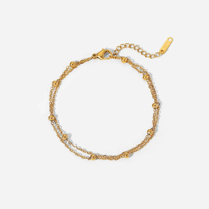 Beaded Double Bracelet