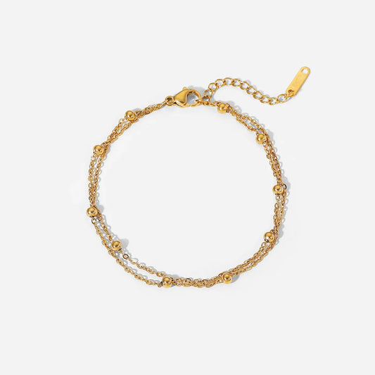 Beaded Double Bracelet