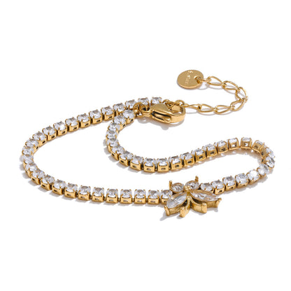 Butterfly Tennis Bracelet
