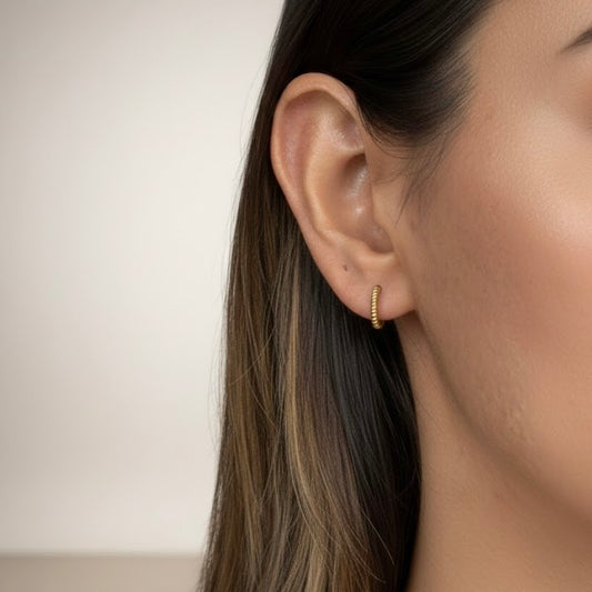 Small Twist Earrings